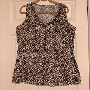 Liz Claiborne sleeveless blouse